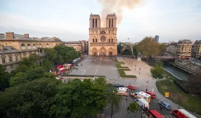 Imagen de la catedral de Notre Dame.