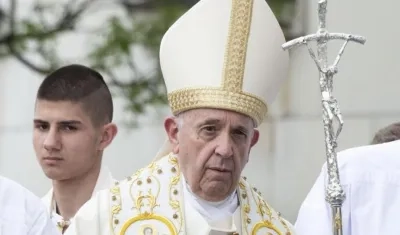 Papa Francisco en Bulgaria.