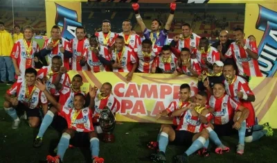 Junior se consagró campeón de la Copa Águila, en Bogotá. 