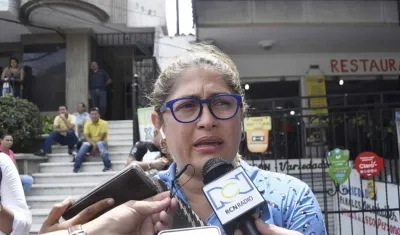 Alma Solano, Secretaria de Salud de Barranquilla 