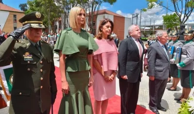 Ivanka Trump y la Vicepresidenta Marta Lucía Ramírez.