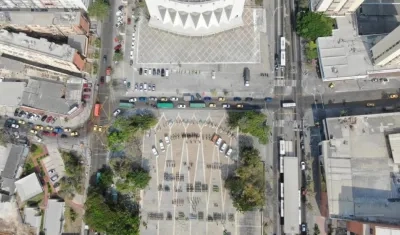 Panorámica de la Plaza de la Paz