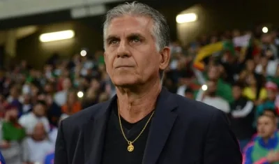 Carlos Queiroz, ex técnico de la Selección Colombia. 