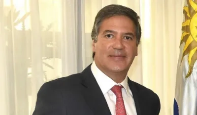 El embajador de Colombia en Uruguay, Fernando Sanclemente