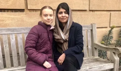Greta Thunberg y Malala Yousafzai.