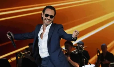 Marc Anthony, cantante.
