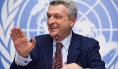 Filippo Grandi, alto comisionado de la Agencia de Naciones Unidas para los Refugiados (ACNUR).