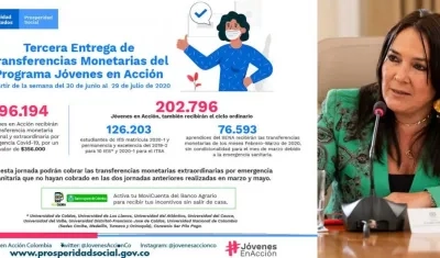 Susana Correa, Directora de Prosperidad Social.