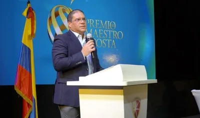 Eduardo Crissien, rector de la UniCosta.
