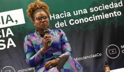 Ministra de Ciencias, Mabel Torres.