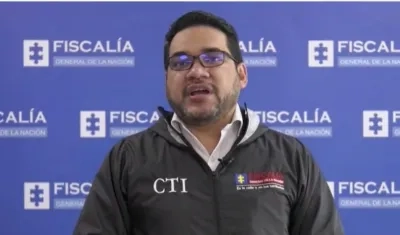 Eduar Alirio Calderón, Director de la Dirección Especializada contra la Corrupción.