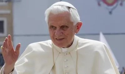 El Papa emérito Benedicto XVI.