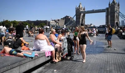La de calor en el pasado mes de julio en Londres.