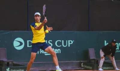 Daniel Galán, tenista colombiano. 