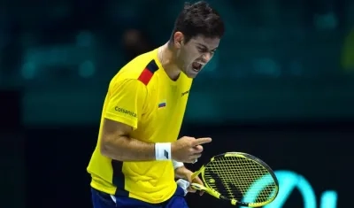 Nicolás Mejía, tenista colombiano. 