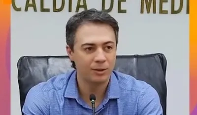 Daniel Quintero, alcalde de Medellín.