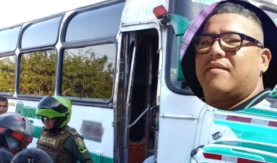Fernando Quintero Ariza quedó muerto en la puerta de un bus que estaba siendo reparado. 