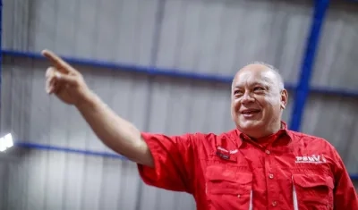 Vicepresidente del gobernante Partido Socialista Unido (PSUV), Diosdado Cabello.