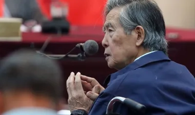Alberto Fujimori fue presidente de Perú de 1990 al 2000.