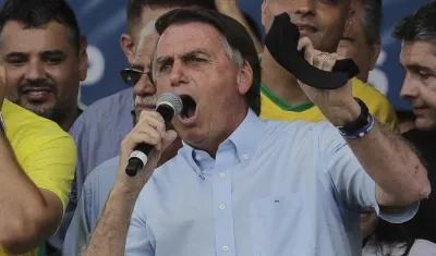 El expresidente de Brasil, Jair Bolsonaro.