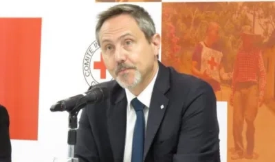  Lorenzo Caraffi, jefe de la delegación del  Comité Internacional de la Cruz Roja (CICR).