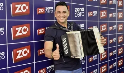 José Sánchez acordeonero oriundo de Bosconia, Cesar.