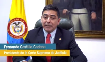 Fernando Castillo, presidente de la Corte Suprema de Justicia