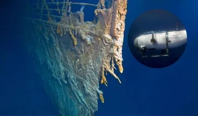 Submarino desapareció cerca al Titanic