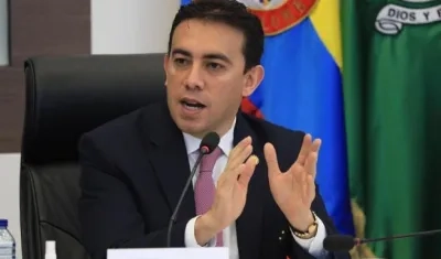 El Registrador Nacional, Alexander Vega Rocha.