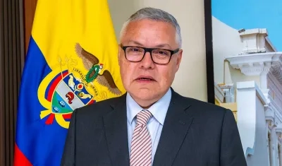 Néstor Iván Osuna Patiño, ministro de Justicia y del Derecho.