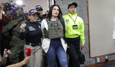 La excongresista condenada Aida Merlano.