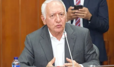 Ministro de Salud Guillermo Alfonso Jaramillo.