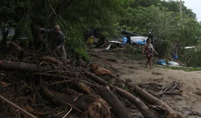 Personas afectadas en el estado de Guerrero.