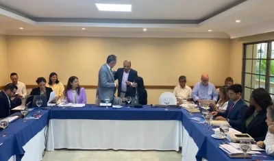 Reunión del Defensor Carlos Camargo con la CIDH en Barranquilla