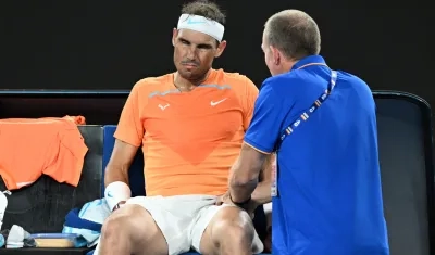 En enero de este año, Nadal se retiró por lesión del Abierto de Australia. 