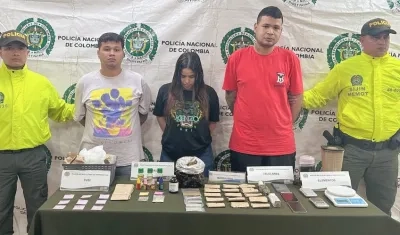 Capturados en Alameda del Río por tráfico de drogas.