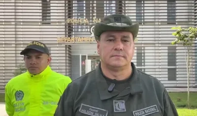 Coronel Wilson Silva, comandante de Policía del Cauca