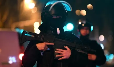 Foto de archivo de Policía antiterroristas de Francia