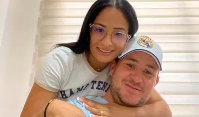 Helen Aranzales y su esposo Juan Carlos Bayter, secuestrado el pasado 18 de octubre