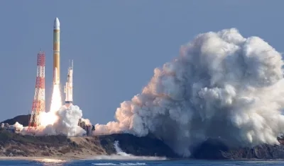 Fue lanzado desde el Centro Espacial de Tanegashima.