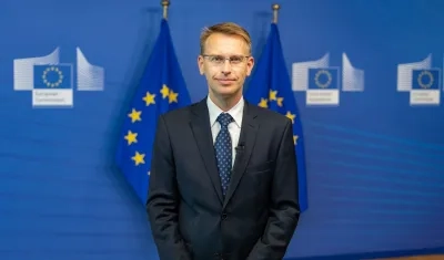 Peter Stano, portavoz del alto representante de la UE para Asuntos Exteriores y de Seguridad