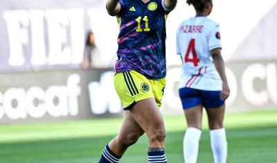 Catalina Usme marcó el primer gol de la Selección Colombia. 