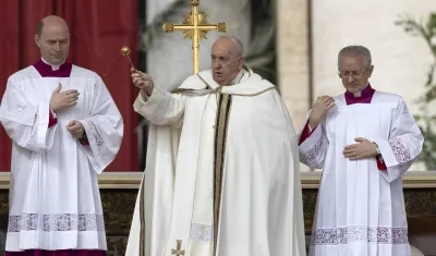 El papa Francisco en la Misa de Pascua este Domingo de Resurrección