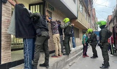 Foto referencia de operativos de la Policía de Bogotá