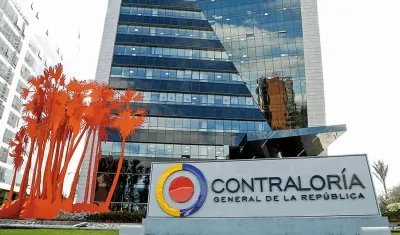Sede de la Contraloría General de la Nación, en Bogotá. 