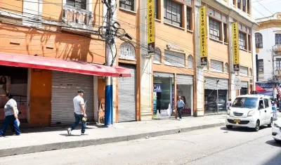 Zona recuperada del centro de Barranquilla. 