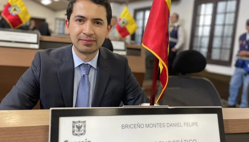 Concejal Daniel Briceño.